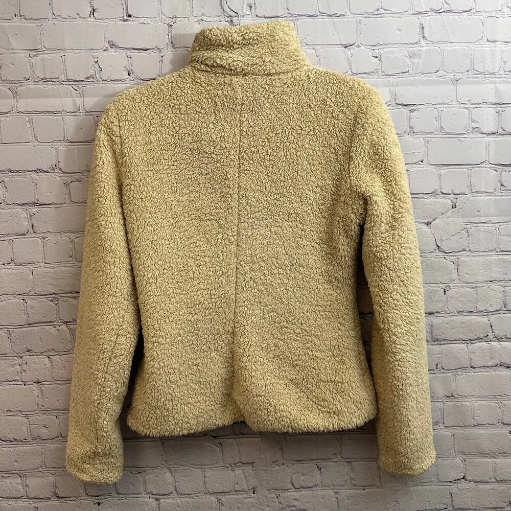 Patagonia Los Gatos Teddy Bear Full Zip Fleece Jacket Women's Small